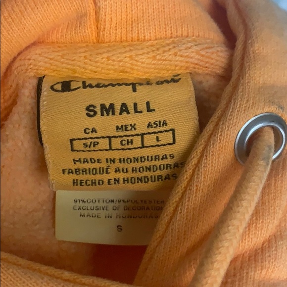 Champion hoodie tangerine - Picture 4 of 4